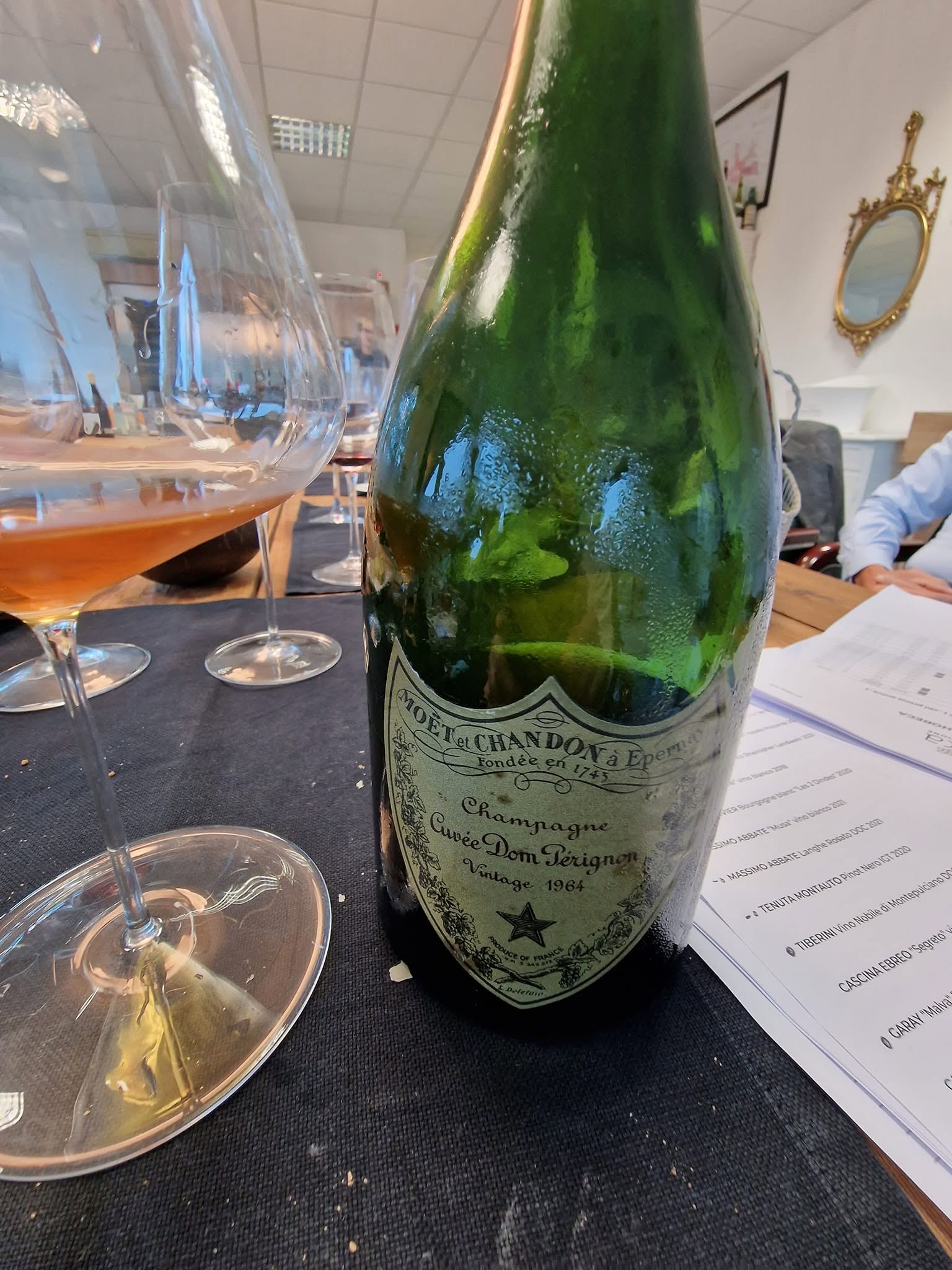 Foto di Dom Perignon 1964
