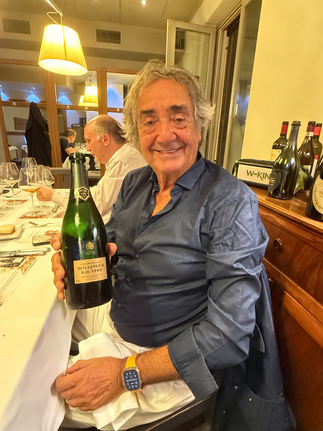 Bollinger R.D. 1985: la bottiglia da 0,75 litri.